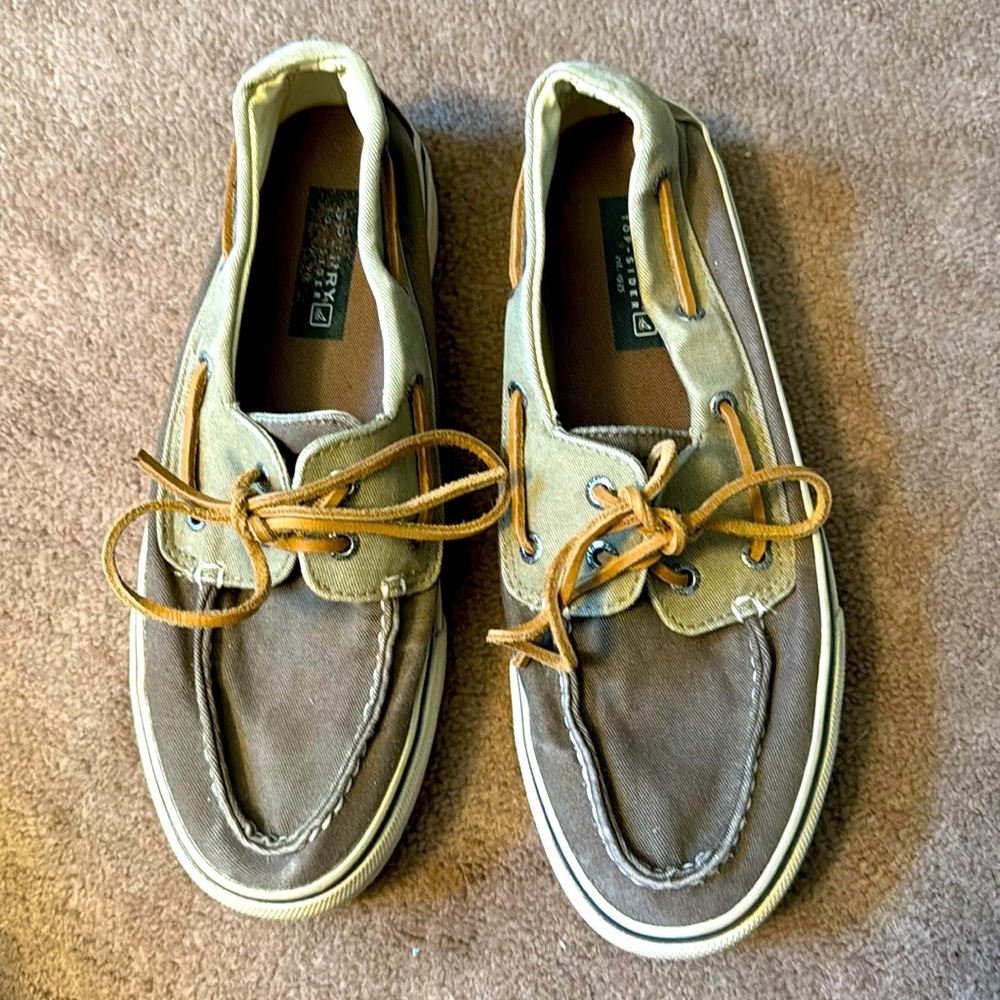 Men’s Sperry Top Sider Deck Shoes, Size 8M